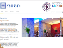 Tablet Screenshot of derissen.nl